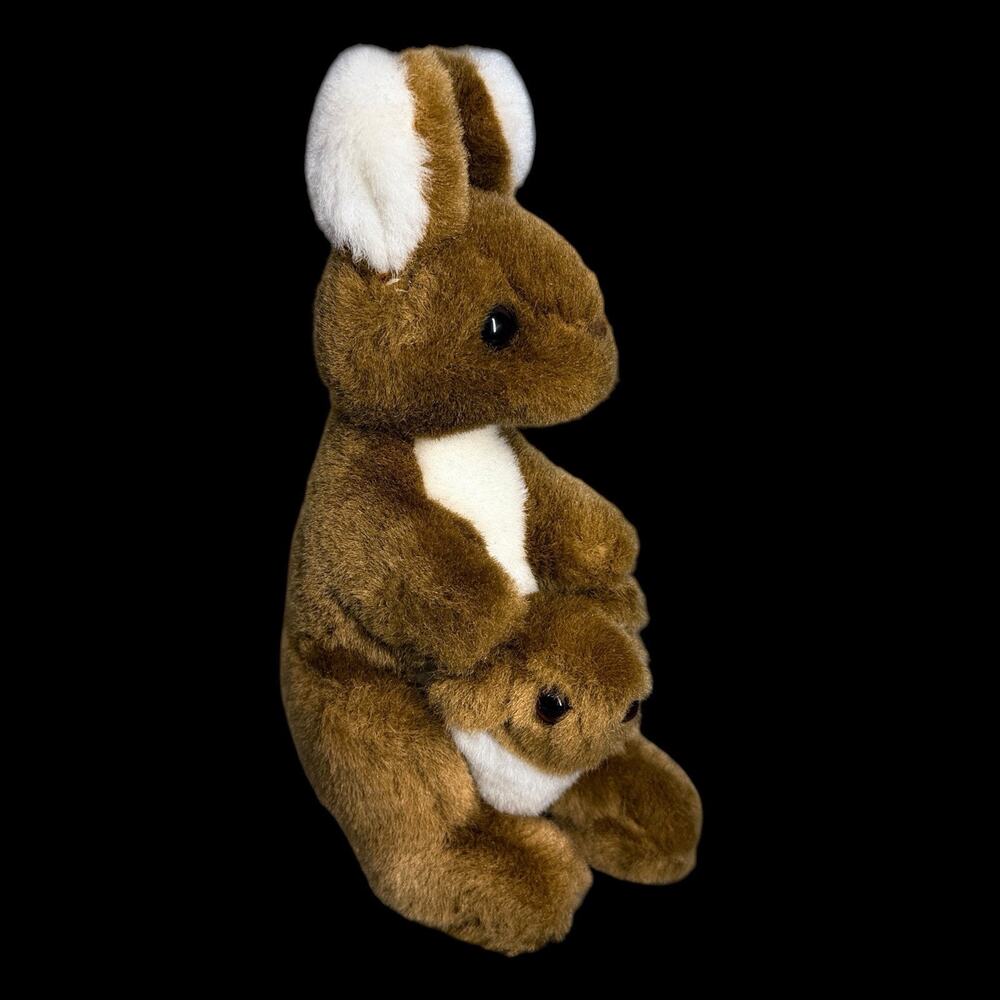 Kangaroo With Joey Baby Plush Stuffed Animal 10 In Vtg It’s All Greek To Me
